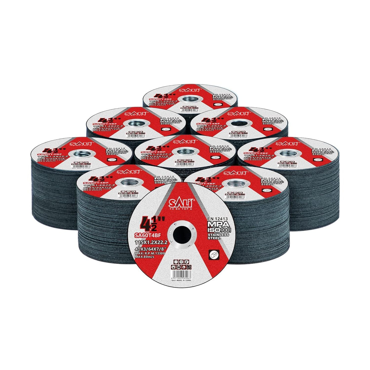 sali 400 pack 4-1/2 inch cut off wheels, main product view