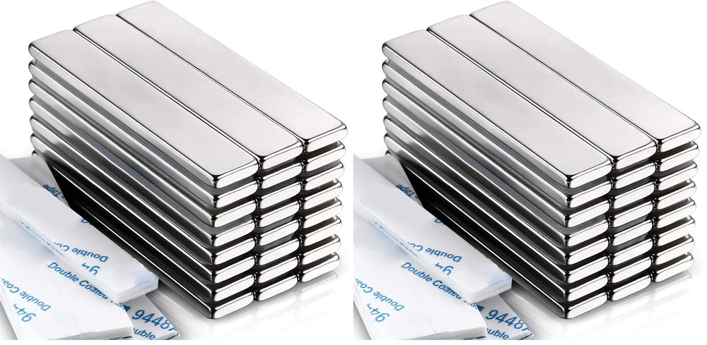 LOVIMAG Powerful Neodymium Bar Magnets, 48 Pack Rare Earth Metal Neodymium Ma...