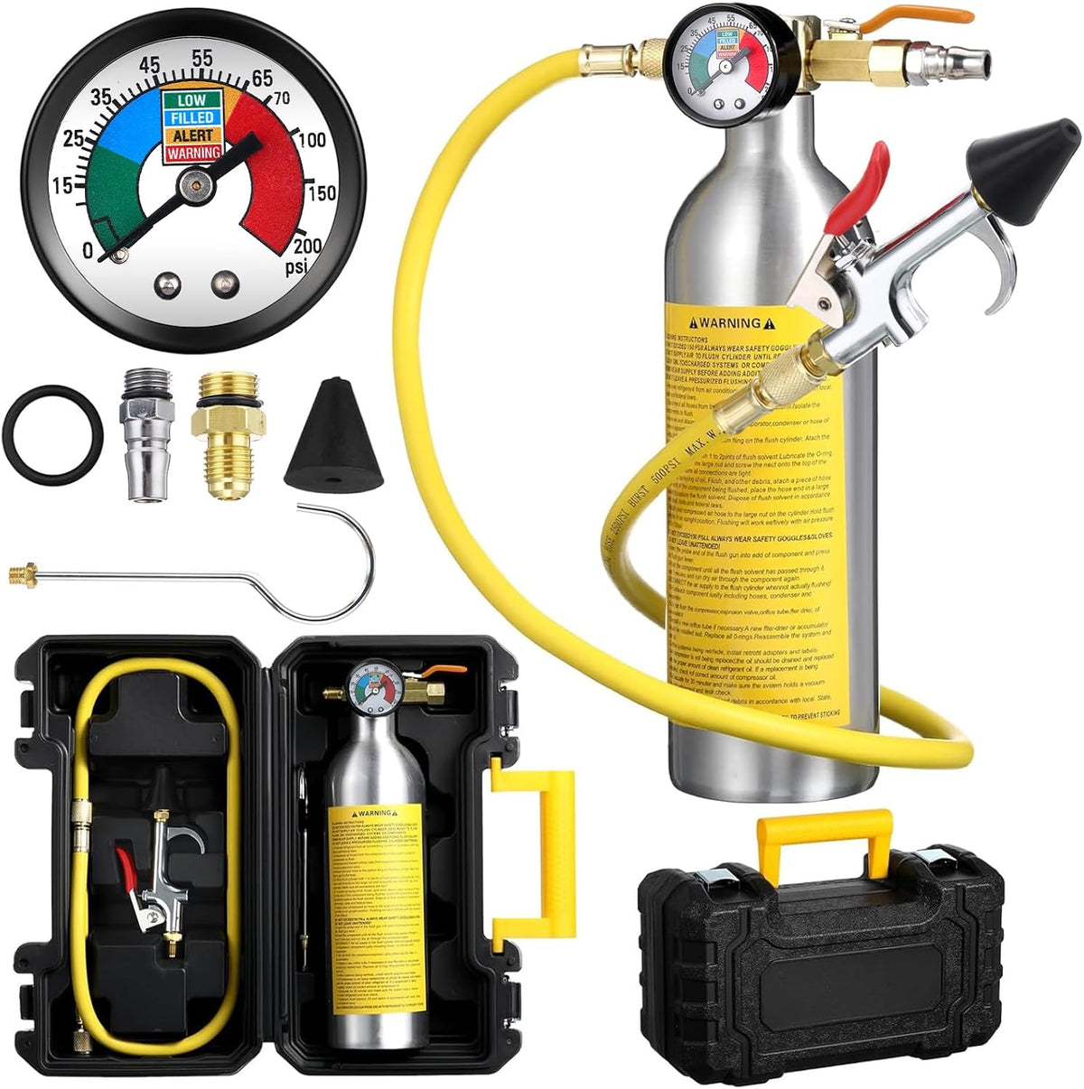 rossesay ac flush kit air conditioner system flush, main product view