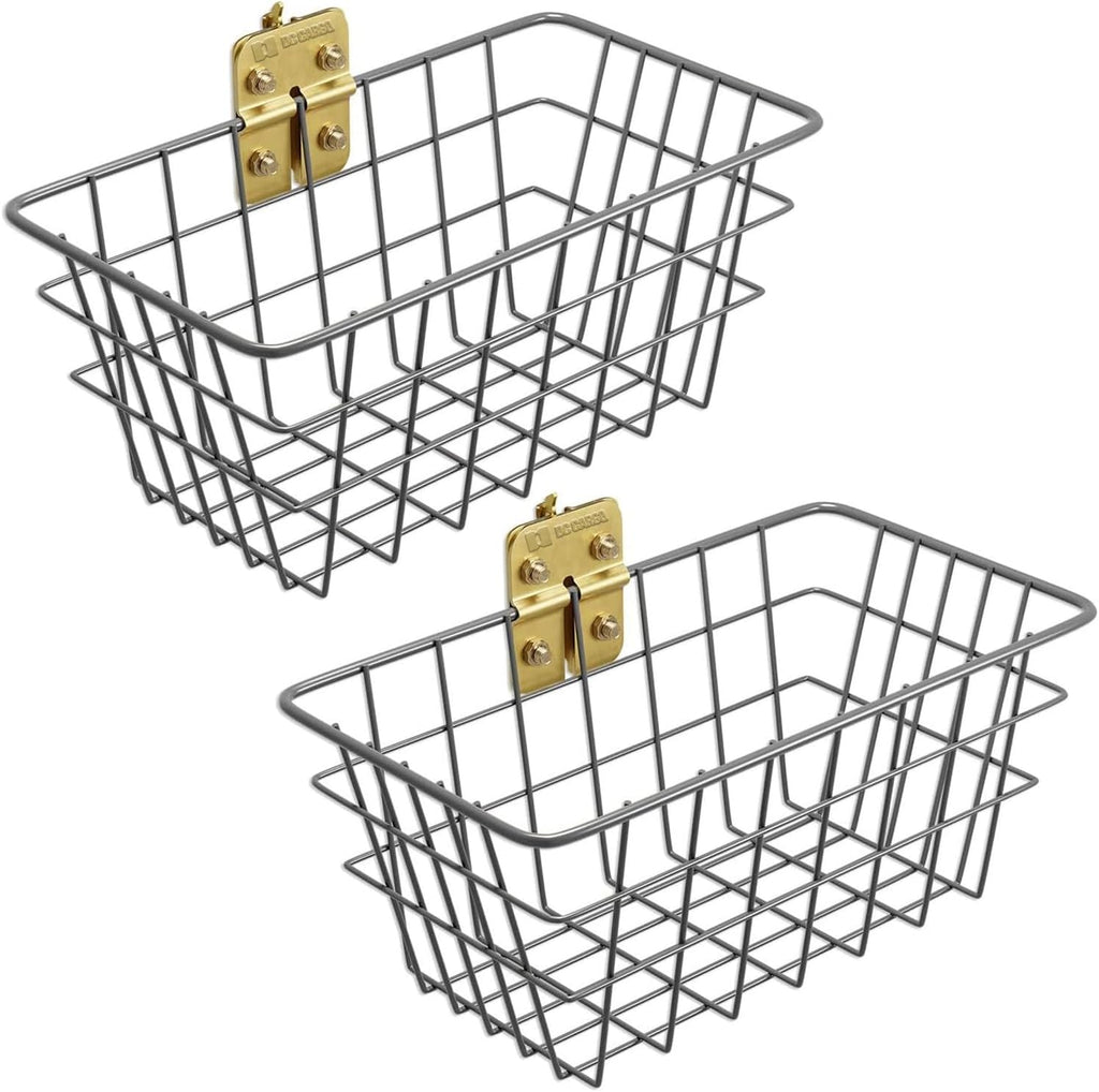 DC Cargo Mall E Track Basket – Bolt-On Wire Bin Organizer – Compact E Track Storage & Accessories for Trailers and Trucks