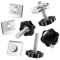 Amazicha Saddlebag Locks Theft Deterrent Saddle Bag Mounting Screw Bolt Black Fit for Harley Davidson Touring Street Glide,Electra Glide, Road Glide, Road King 1988-2024