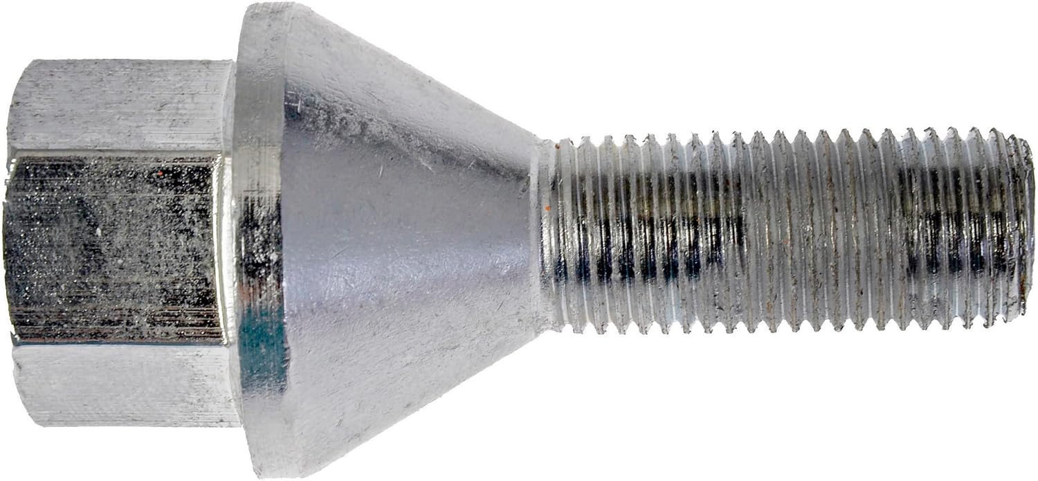 Dorman 611-005 M12-1.25 Wheel Bolt - 19 mm Hex, 23 mm Thread Length Compatible with Select Chrysler/Dodge/Jeep Models, 5 Pack (OE FIX)