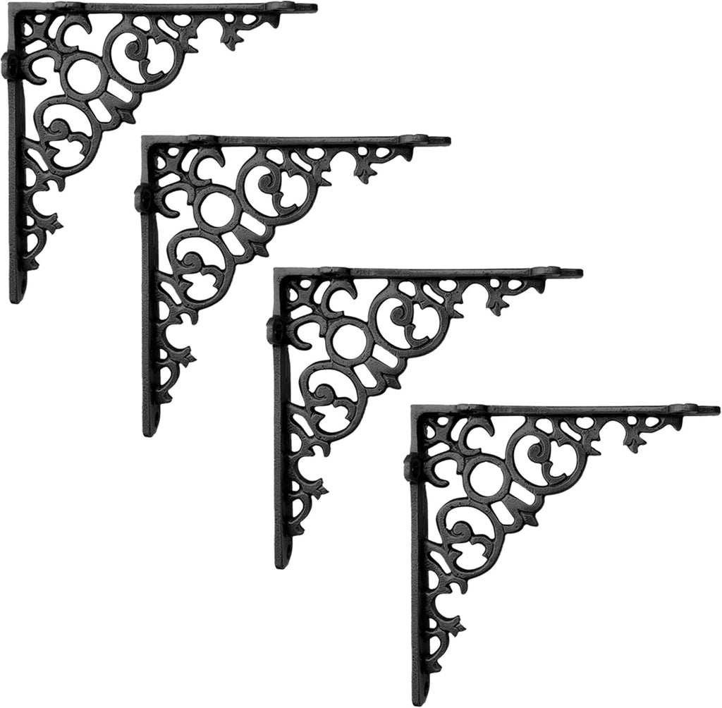 nach decorative shelf brackets, 4 pack of 6, main product view