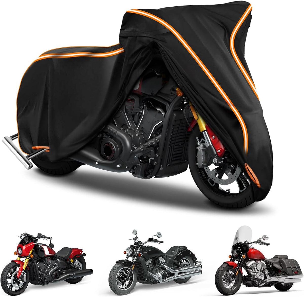 420D Waterproof Motorcycle Cover
