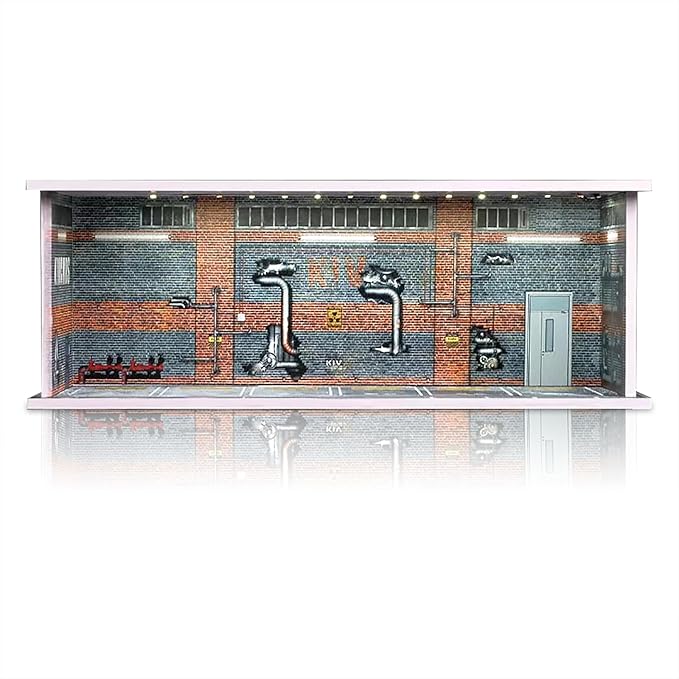 Display Case for Hot Wheels: Stackable Parking Garage for 1/64 Scale Matchbox by Saichotoy