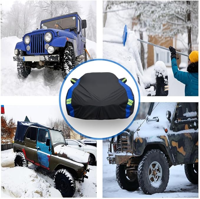Avecrew for Chevrolet Corvette C3 Car Cover Waterproof All Weather for - Image 4