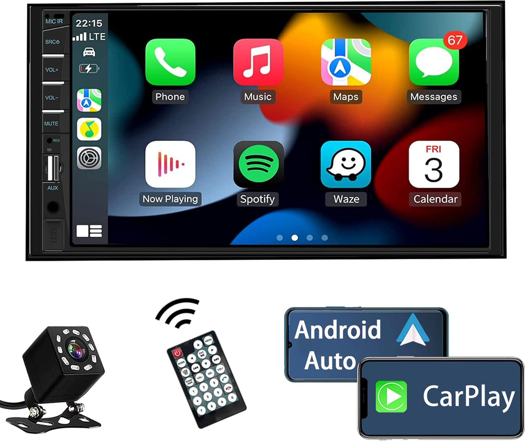 Naifay Double Din Car Stereo Compatible