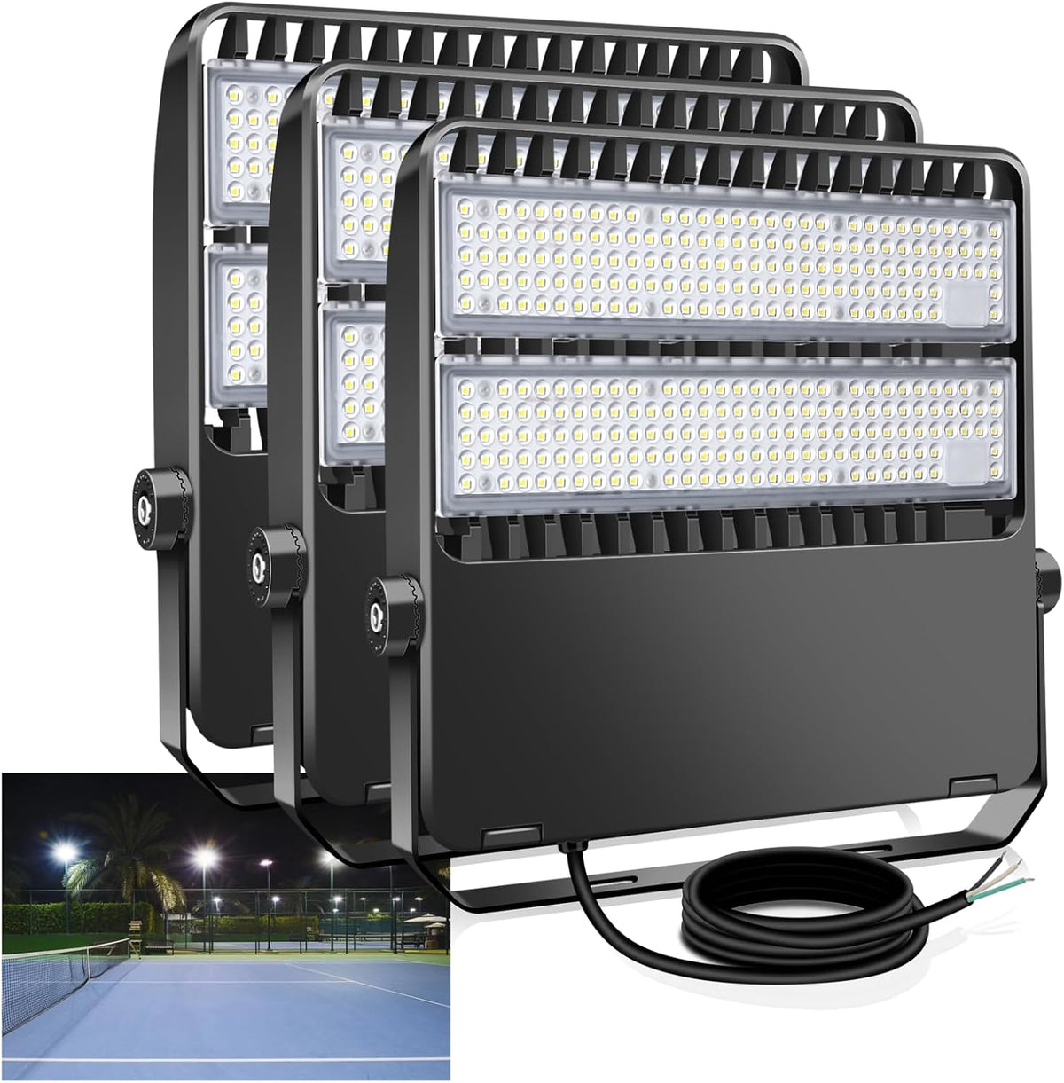 LED Stadium Lights, Outdoor Super Bright 240 Watt 36000 Lumen Stadium Flood