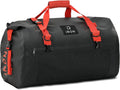 BORLENI Waterproof Motorcycle Dry Duffel Bag Luggage Tail Bag with Large Storage Space,Roll Top Closure, Shoulder Straps, Inner Pocket and Mesh Pocket for Motorcycling Travel Camping (Black,50L)