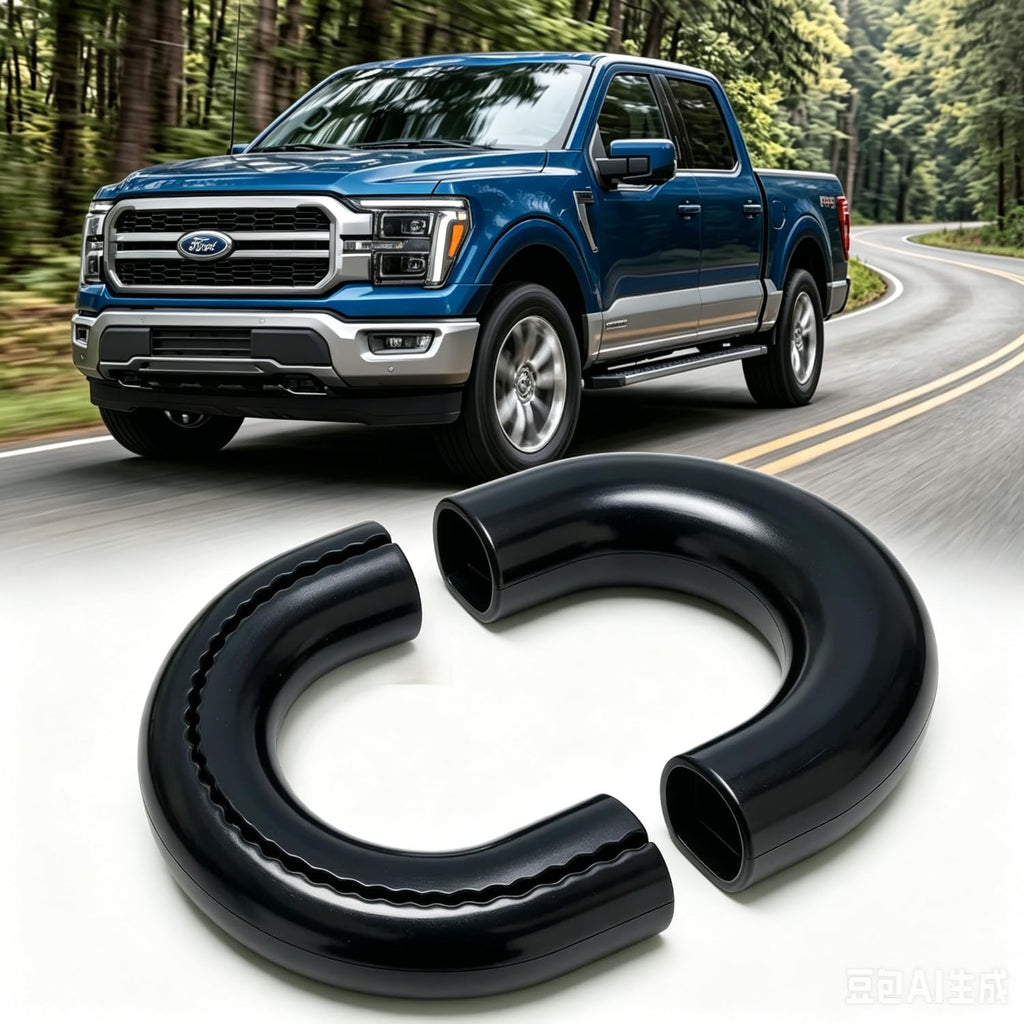 Tow Hook Covers for Ford F150 2004-2025 and Bronco Base/Big Bend/Outer Banks 2021-2025 and Toyota Tundra 2017-2021, Front Hitch Cover Compatible with 2004-2025 Ford F150 Accessories (Black)