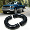 Tow Hook Covers for Ford F150 2004-2025 and Bronco Base/Big Bend/Outer Banks 2021-2025 and Toyota Tundra 2017-2021, Front Hitch Cover Compatible with 2004-2025 Ford F150 Accessories (Black)