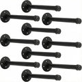 iae wall mounted closet rod,industrial pipe clothes rack,closet, main product view