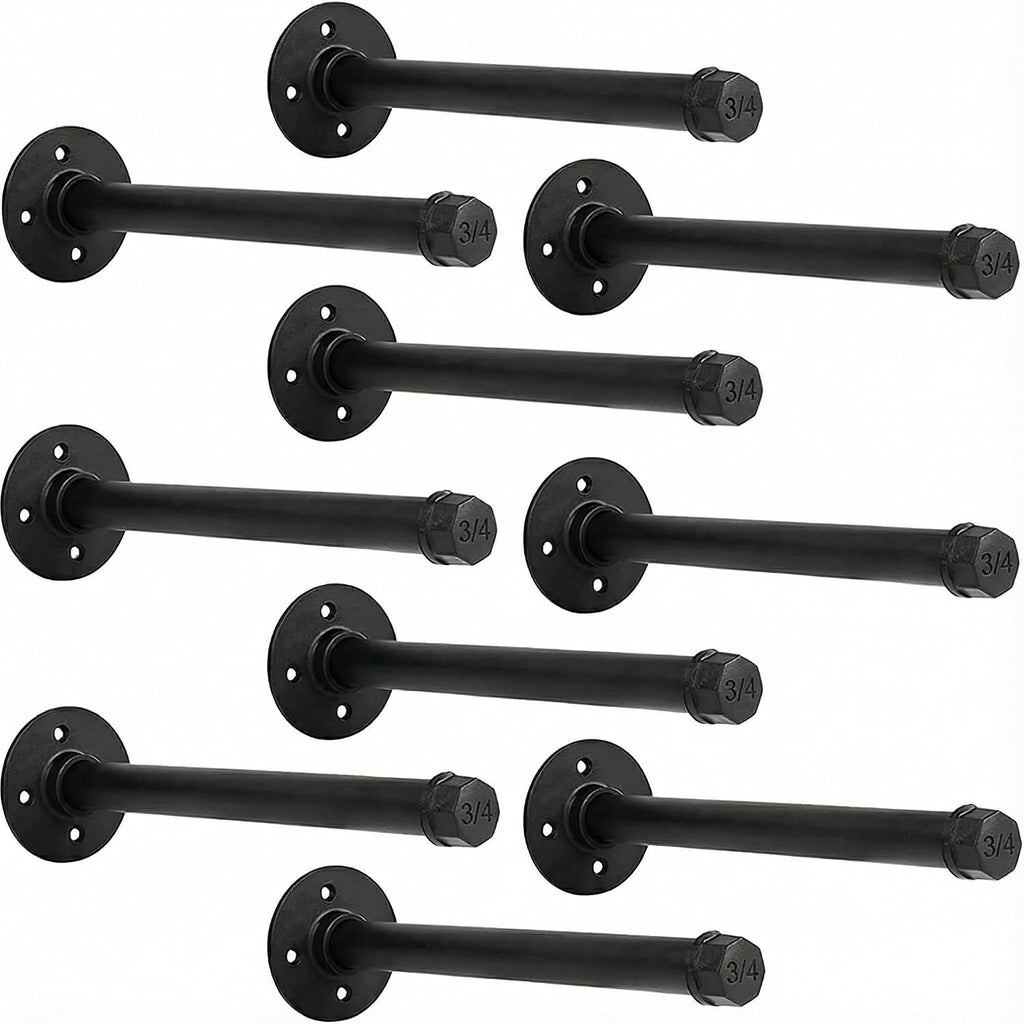 iae wall mounted closet rod,industrial pipe clothes rack,closet, main product view