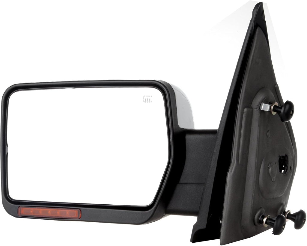 A Pair Heated Towing Mirrors Fits 2004-2014 for Ford for F150 Pickup, Power Adjusted View Mirror with Turn Signal Indicator