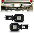 2Pcs Hitch Bar Reverse Lights for F250/F350/F450 Superduty (2008-2026) With 45W LED Reverse Light, No Drilling Required, Suitable for 2.5-Inch Interfaces