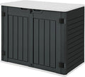GOOBED Horizontal Shed with Padlock Latch, Outdoor Storage Shed by GOOBED
