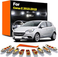 11Pcs Car LED Interior Map Dome Trunk Glove Box Light Kit, for Corsa E 2015 2016 2017 2018 2019 Reading