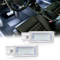 YCLL LED Glove Box Footwell Lights White for VW Golf Jetta GTI Altas CC Eos Tiguan