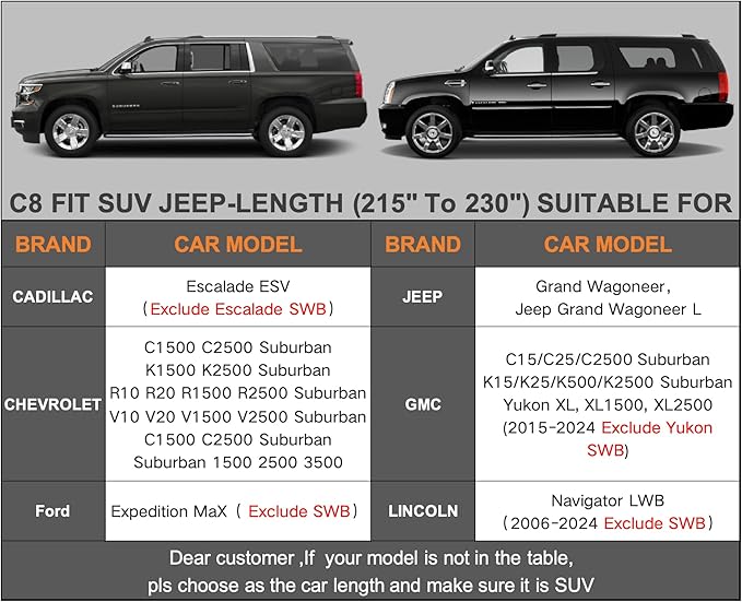 Kayme Large SUV Car Cover Waterproof All Weather, Outdoor Full Size SUV Cover - Image 5