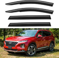 Window Visors Rain Guards for 2019 2020 2021 2022 2023 Hyundai Santa Fe