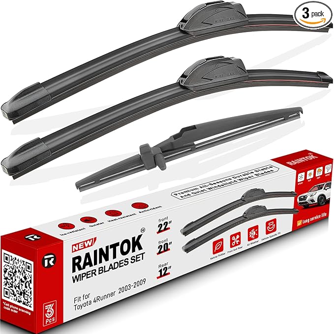 Windshield Wiper Blades Replacement by RAINTOK