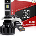 Hikari 2025 25000LM H7 Fog light, 45W Pure White 6000k Bulbs, Plug & Play IP68 by HIKARI