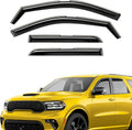 Extra Durable Window Deflectors in-Channel Window Visors Rain Guards Fit