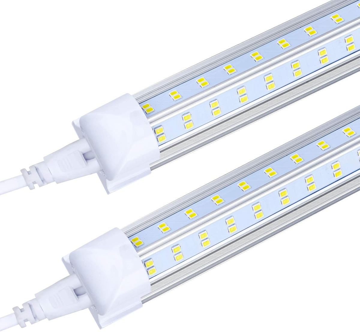 20 Pack 8FT LED Shop Light Fixture, 144W 15500LM 6000K Cool White, High Output