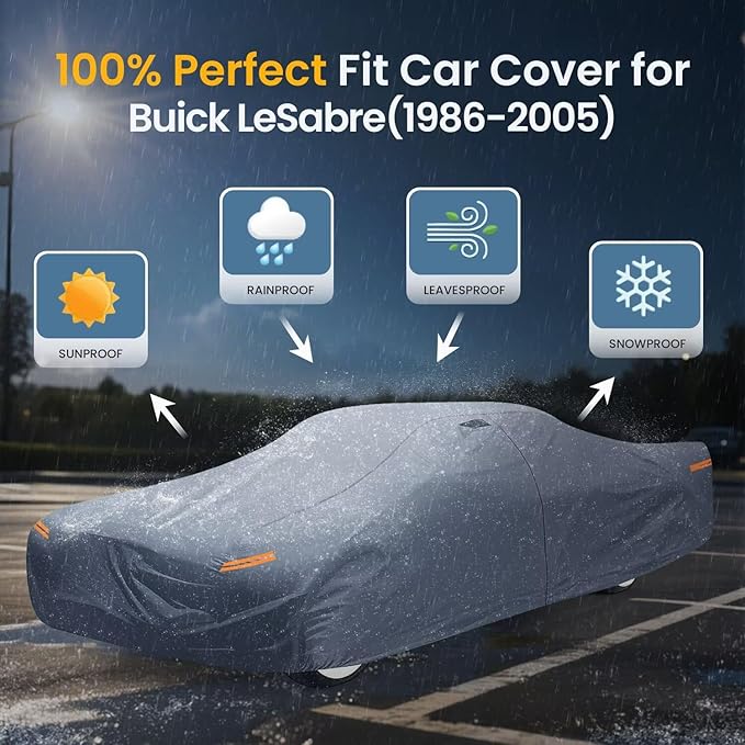 Waterproof Buick Lesabre Car Cover - Image 3