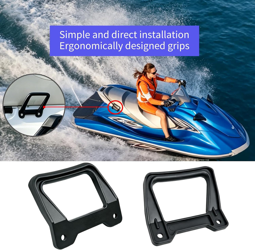Rear Grab Handle Compatible with Yamaha Wave Runner 3 Venture 650 700 760 1100 FJ0-63771-30-00，Yamaha Wave Left & Right Handle，Vanshly