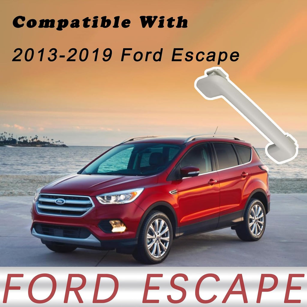 TQPONLY Interior Grab Handles Grips Compatible with 2013-2019 Ford Escape Accessories Front Side Replaces 7S7Z-5831406-AA Roof Assist Handle