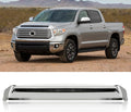 Front Upper Hood Bulge Molding Grille Trim Compatible with 2014-2021 Toyota Tundra Hood Scoop Grill Trim Hood Molding Replacement for 76180-0C030 (Chrome)