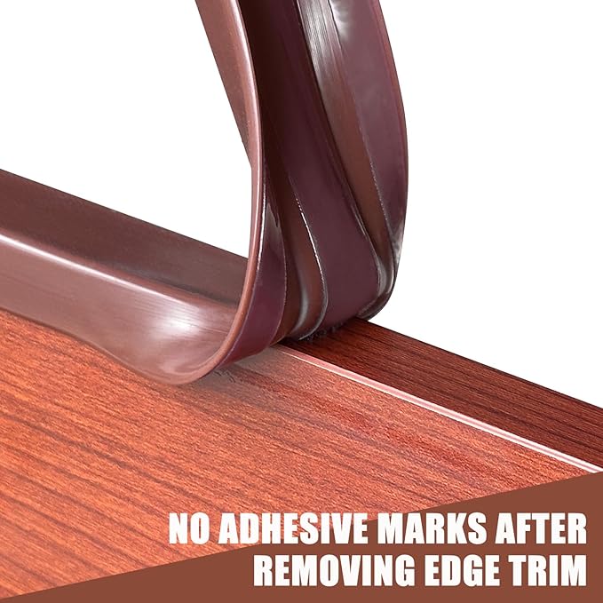 Rubber Edge Trim, Flexible Self Adhesive U Shaped Peel and Stick Edge Banding - Image 4