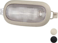 Car Roof Light Interior Dome Lamp Assembly | Compatible with Dodge Ram Jeep Accessories Parts | Replaces 5JG58TL2AD Inside Overhead Console Reading Light with Manual Control (Medium Slate Gray)