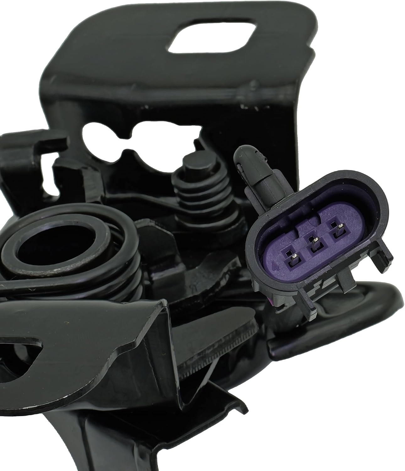 NOVAPARTS Hood Latch GM1234132 84460937 for 2015-2019 GMC Sierra Chevy Silverado 2500 HD 3500 HD 6.0L 6.6L Replaces 85574822, Black w/Remote Start