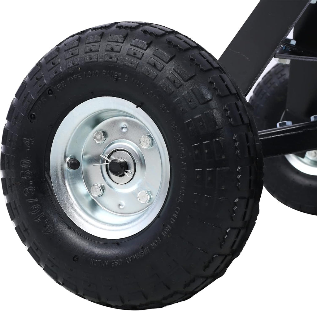 Trailer Dolly with 10" Pneumatic Tires, 600 lb Capacity, 1-7/8" Ball Hitch