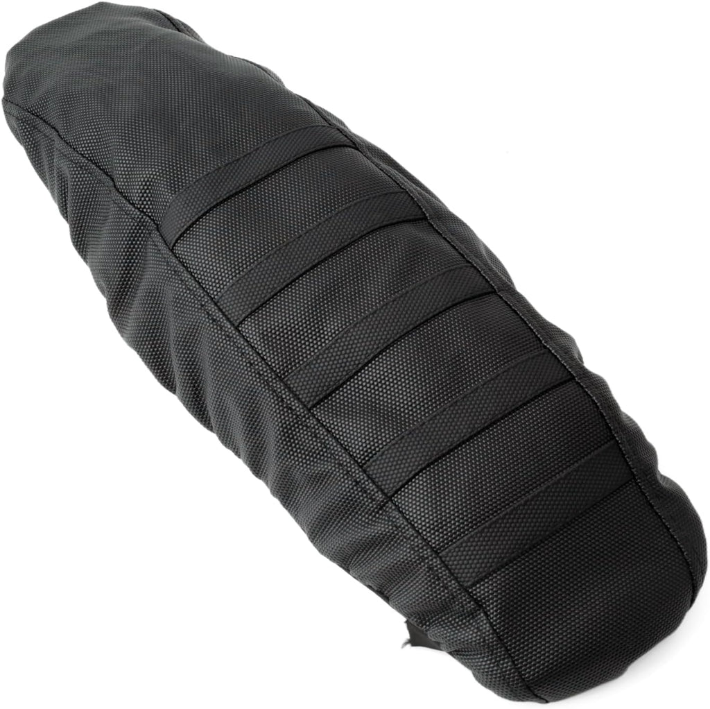 Electric Dirt Bike Seat Cover Compatible with Yozma IN10 E-Bike, Black Stripe Non-Slip Motorcycle Cushion Cover Replacement Non-Universal Easy Installation