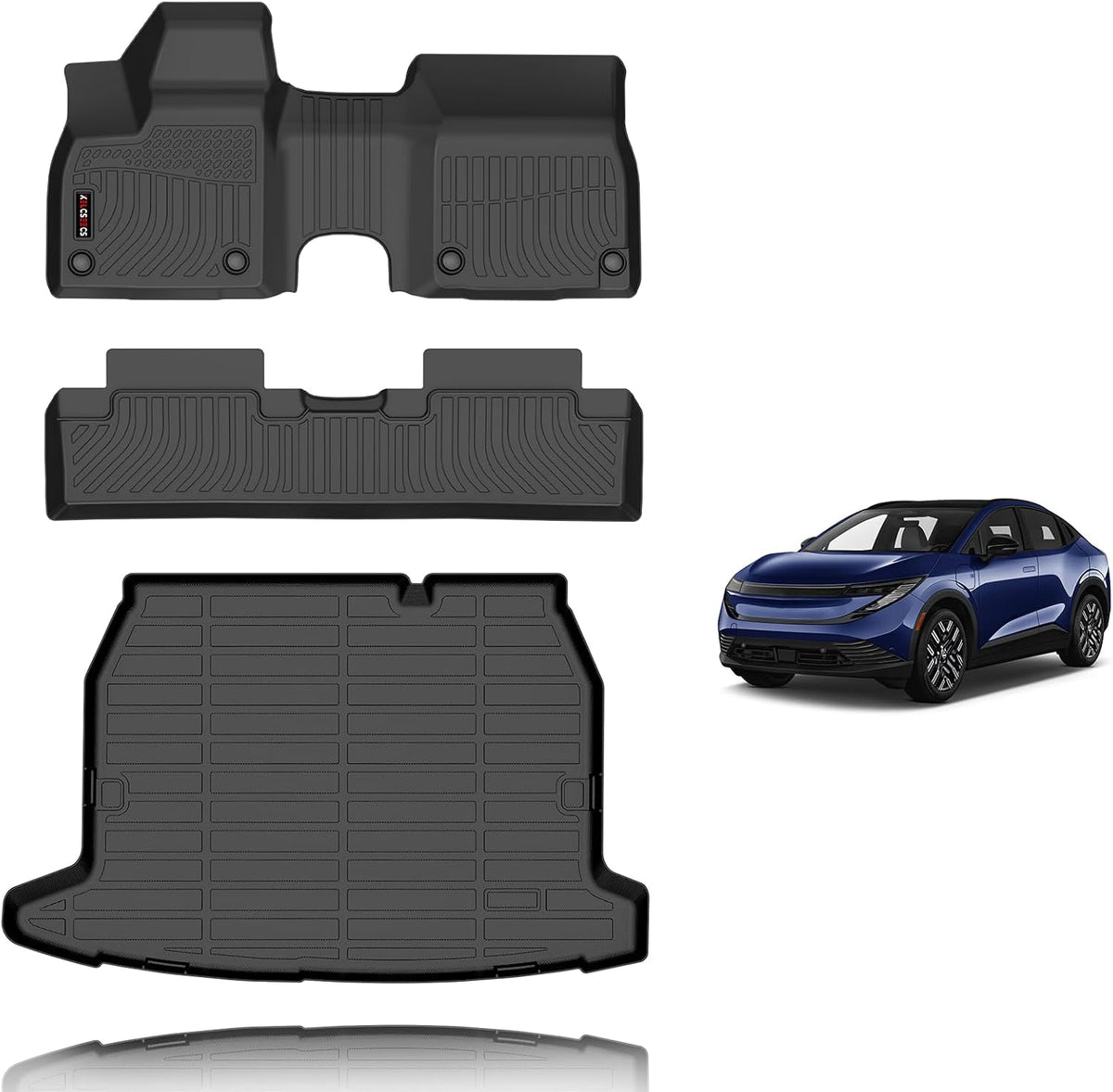 kelcseecs floor mats for nissan leaf 2026 s, main product view