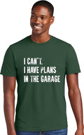 Go All Out Adult I Can't I Have Plans in The Garage Funny Dad Gift Deluxe Soft by GoAllOut