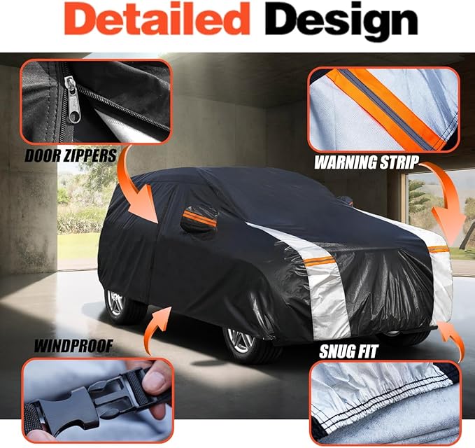 Subaru Outback Car Cover 100% Waterproof All Weather, Gift - Image 3