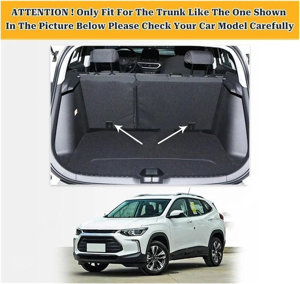 Boot Liner for Chevrolet for Tracker for Trax 2022 2023 Car Floor Mats Car Trunk Mat Auto Foot Pads Automobile Carpet Cover Interior Accessories Car Trunk Mats