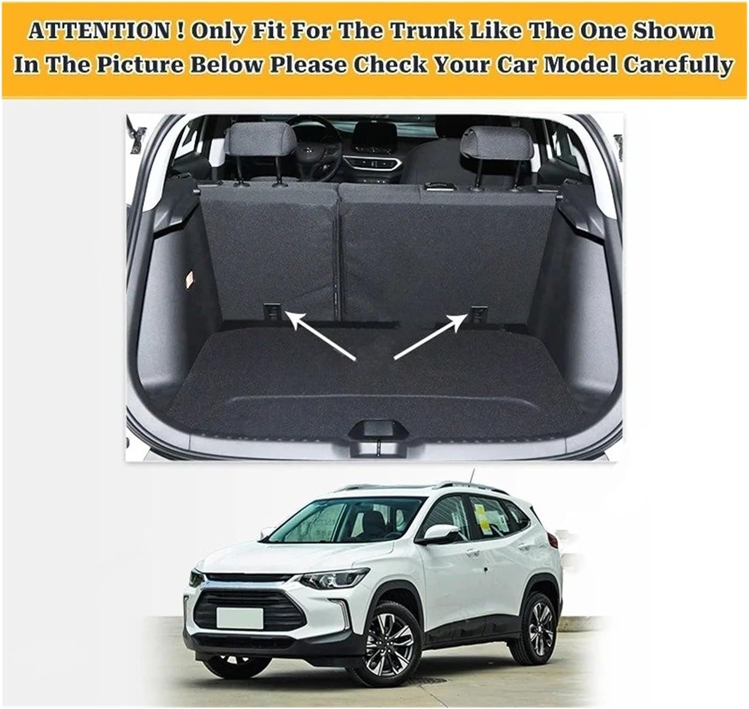 Boot Liner for Chevrolet for Tracker for Trax 2022 2023 Car Floor Mats Car Trunk Mat Auto Foot Pads Automobile Carpet Cover Interior Accessories Car Trunk Mats