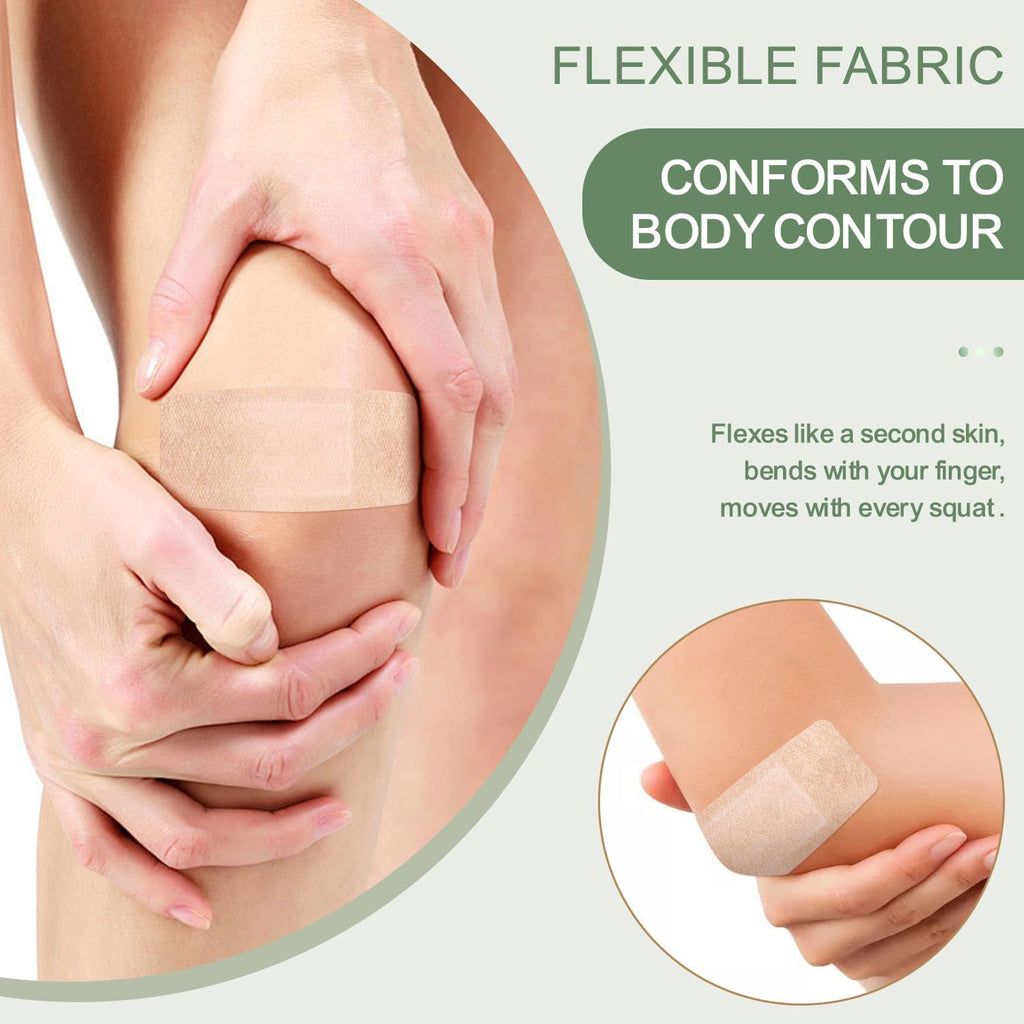 hysimedy silicone bandages for sensitive skin variety pack showing dimensions