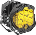 autoxbert 5 inch amber led driving light, 50w, main product view