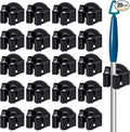 20 Pcs Magnetic Mop Broom Holder Movable Magnetic Broom Holder Rack, Anti Slip by Vercraft