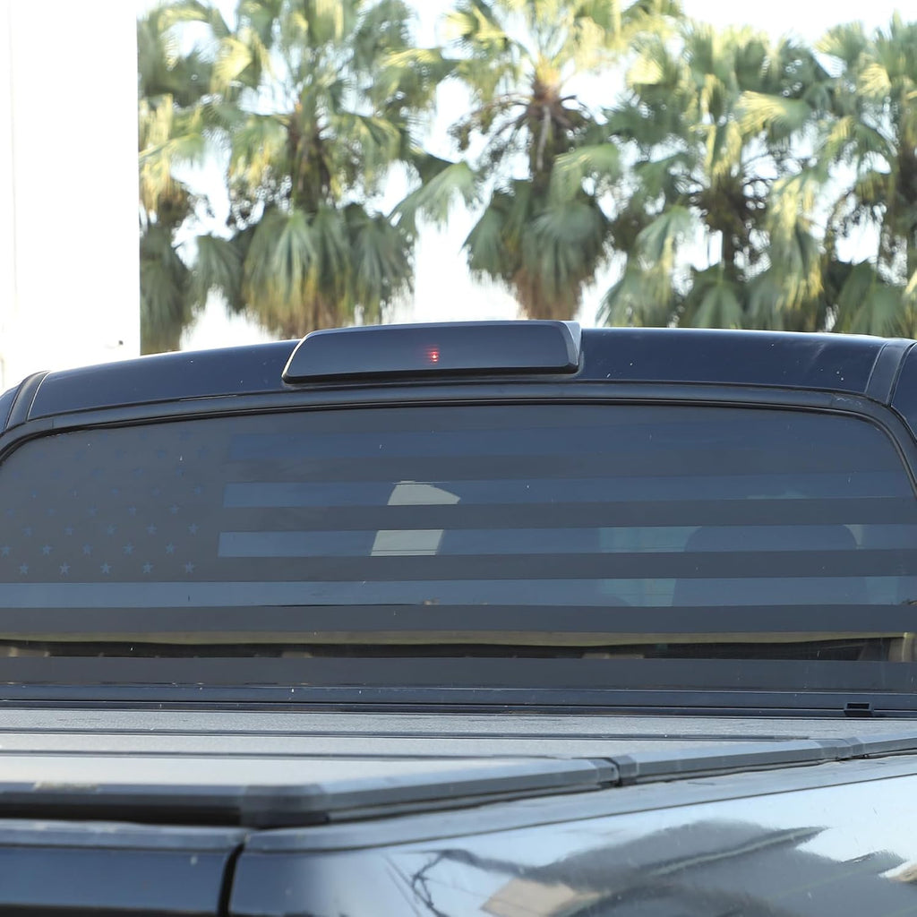 3rd Brake Light Third High-Position Center Blackened Shell Cover for Toyota Tundra 2014-2021