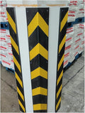 Parking Garage Wall Protector Corner Guard, 1cm Thick Rubber Column, by Unknown