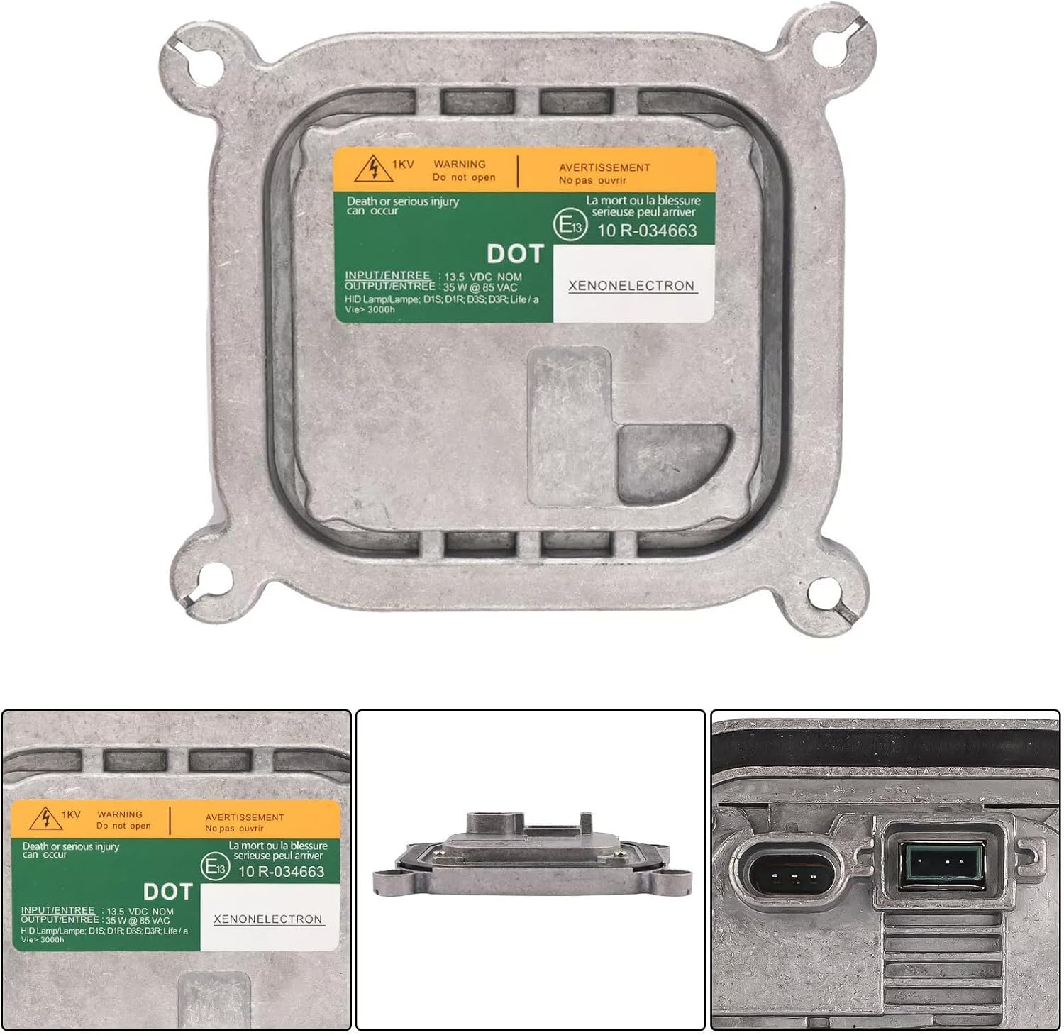 O-NEX Xenon D1S D3S 35W HID Ballast 8A5Z13C170A Factory OEM Direct Replacement Control Unit Module for Ford Lincoln
