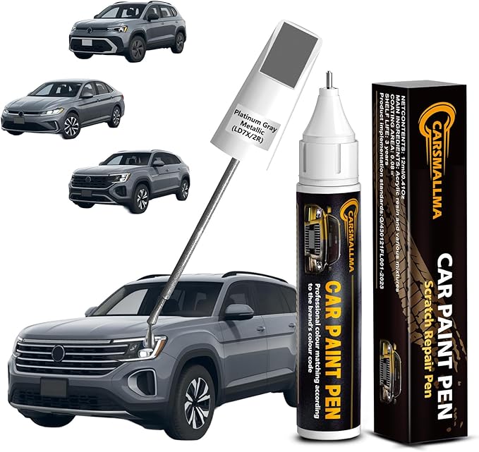LD7X/2R Platinum Gray Metallic Car Touch Up Paint by Carsmallma