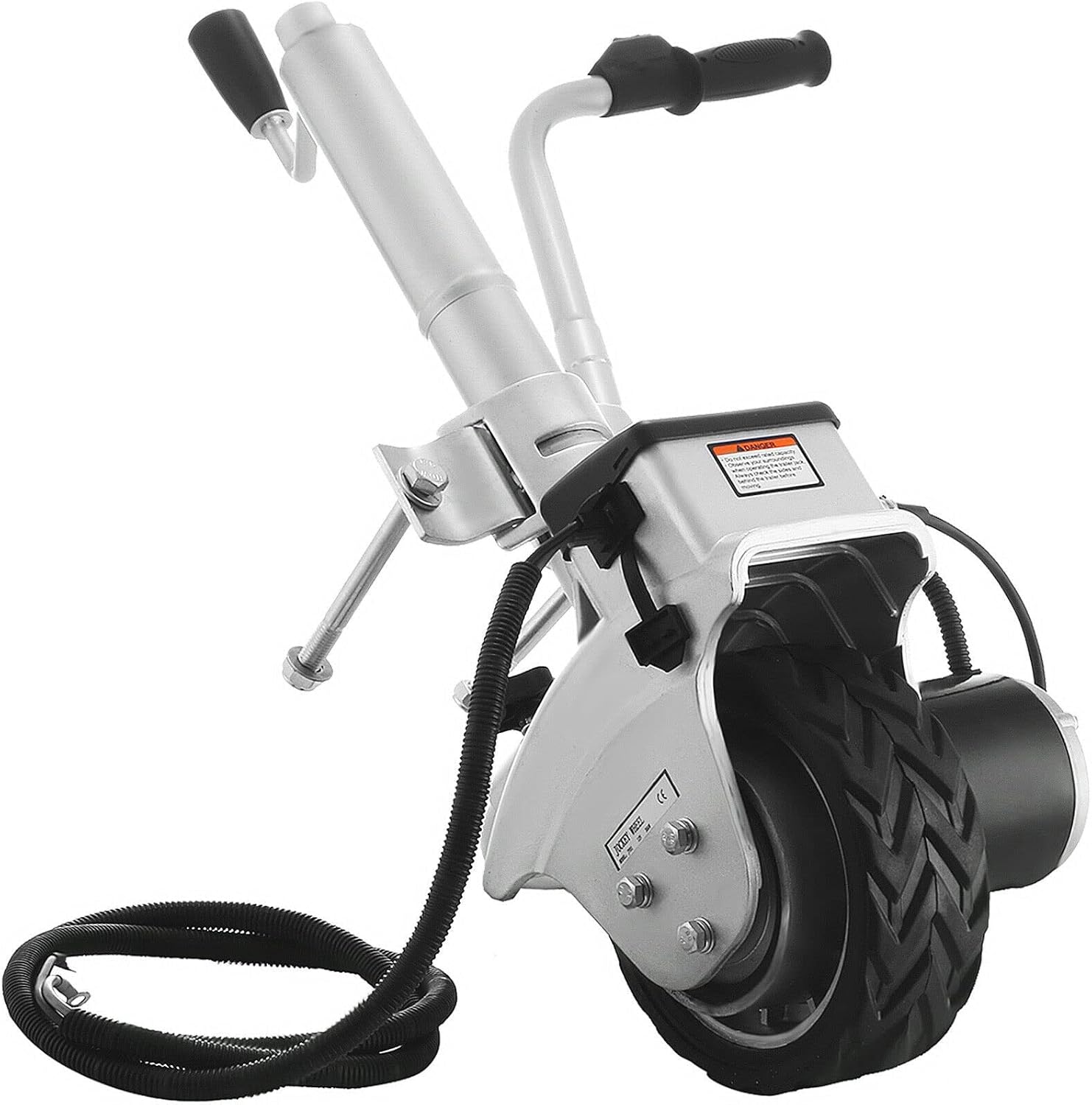 350W 12V Electric Motorised Wheel 2270KG Vehicle Load Caravan Boat Dolly Utility Trailer Car SUV Power Mover For DIY Use